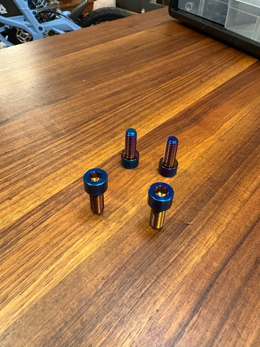 All Emoto Bash Guard Titanium Bolts (set of 4)