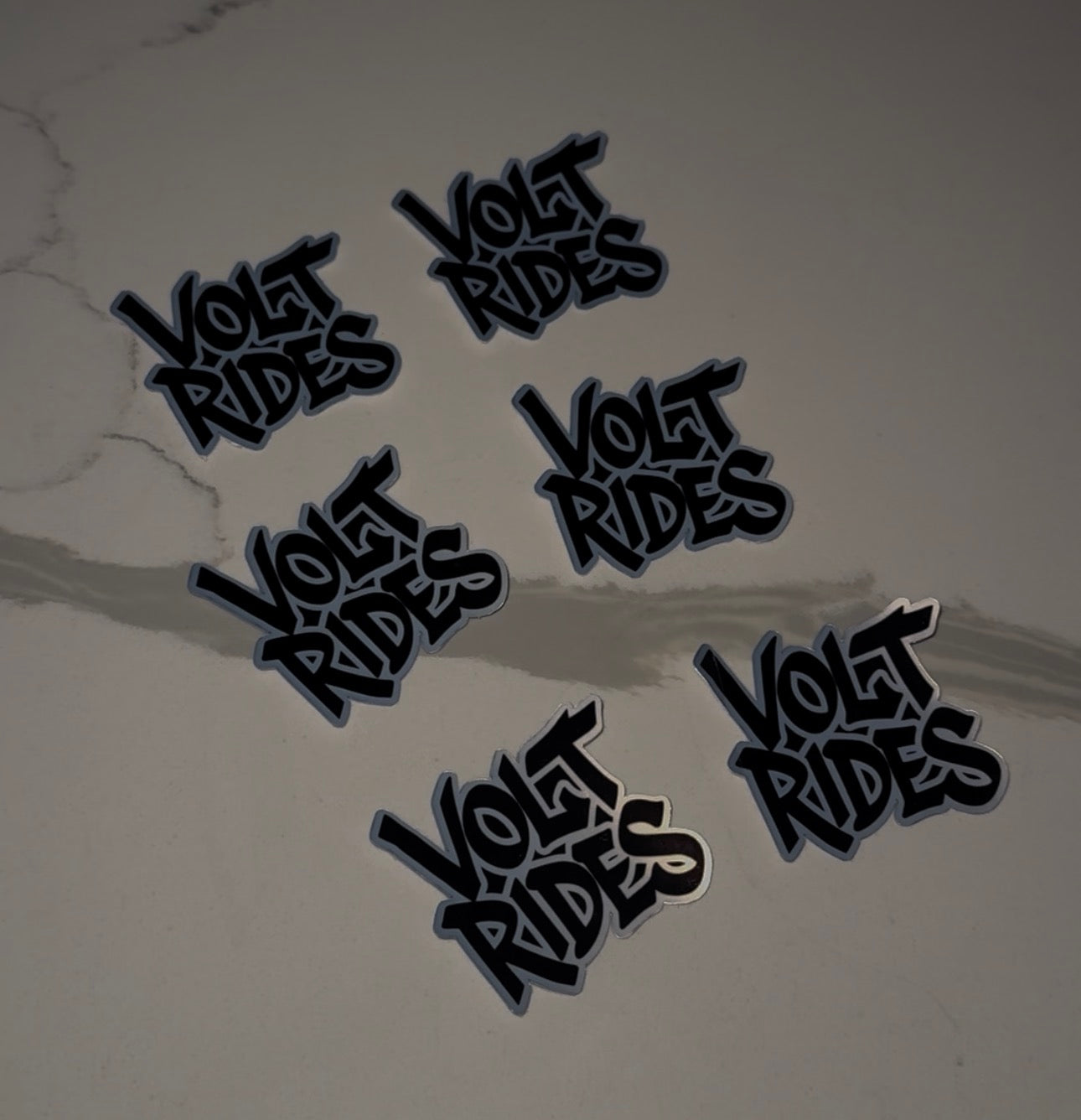 Chome Volt Rides Sticker